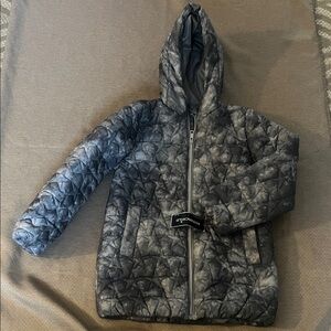 Rothschild Kids Puffer Jacket - Black and Gray